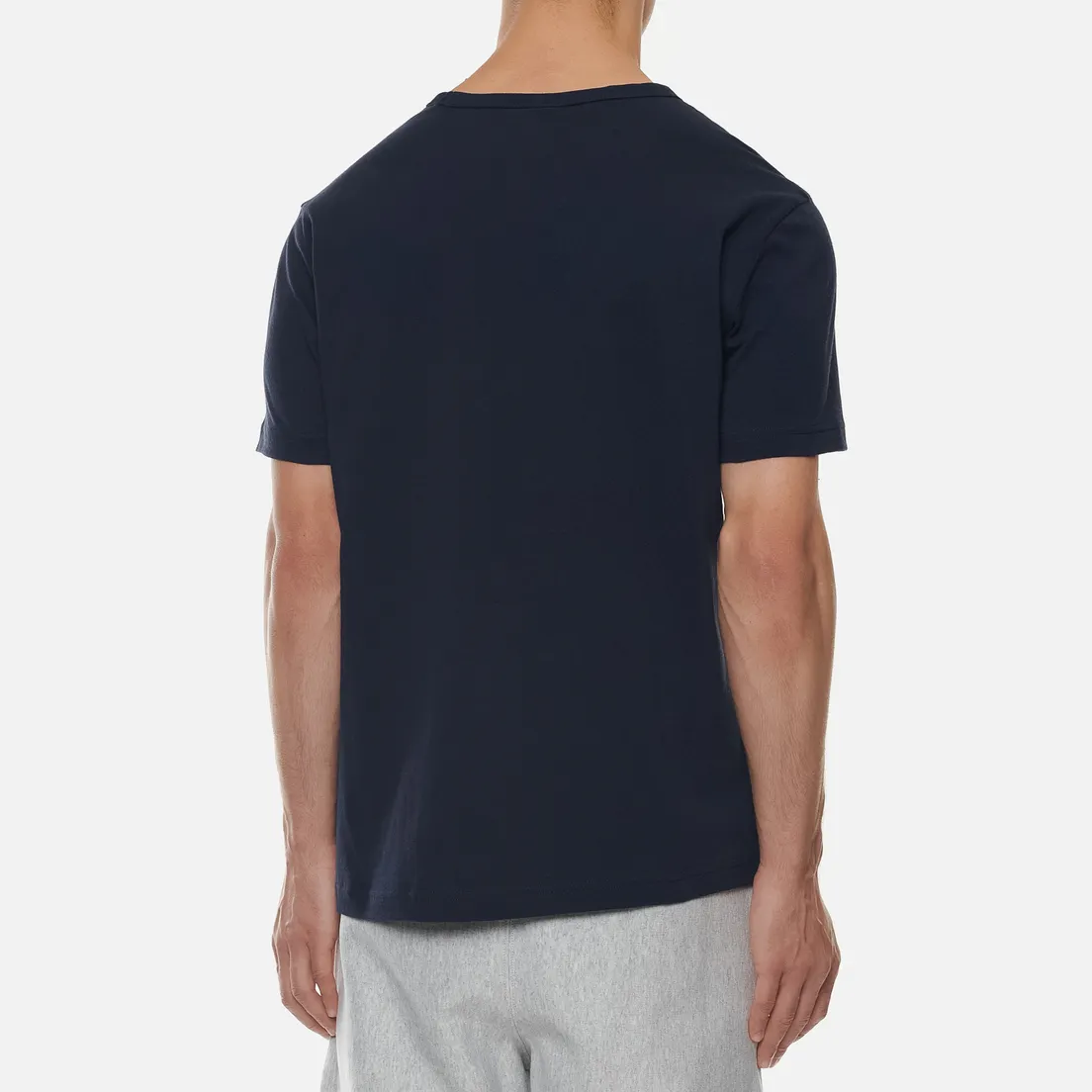 Champion Reverse Weave Мужская футболка Classic Crew Neck Script Logo