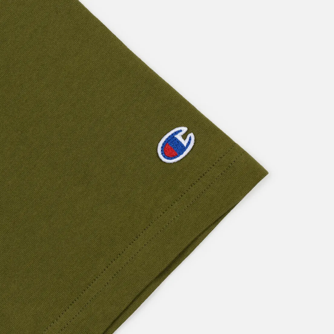 Champion Reverse Weave Мужская футболка Classic Crew Neck Script Logo