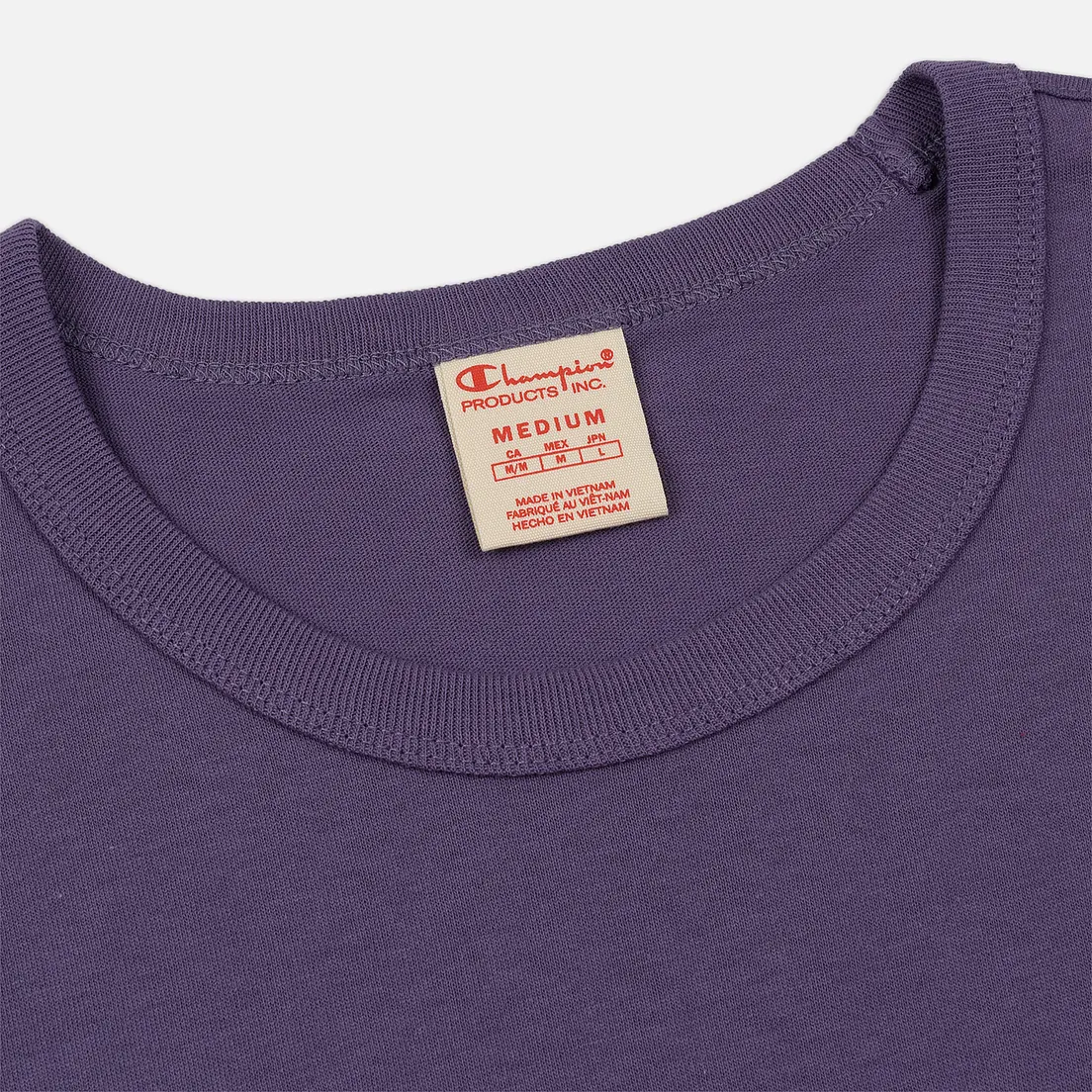 Champion Reverse Weave Мужская футболка Classic Crew Neck Script Logo
