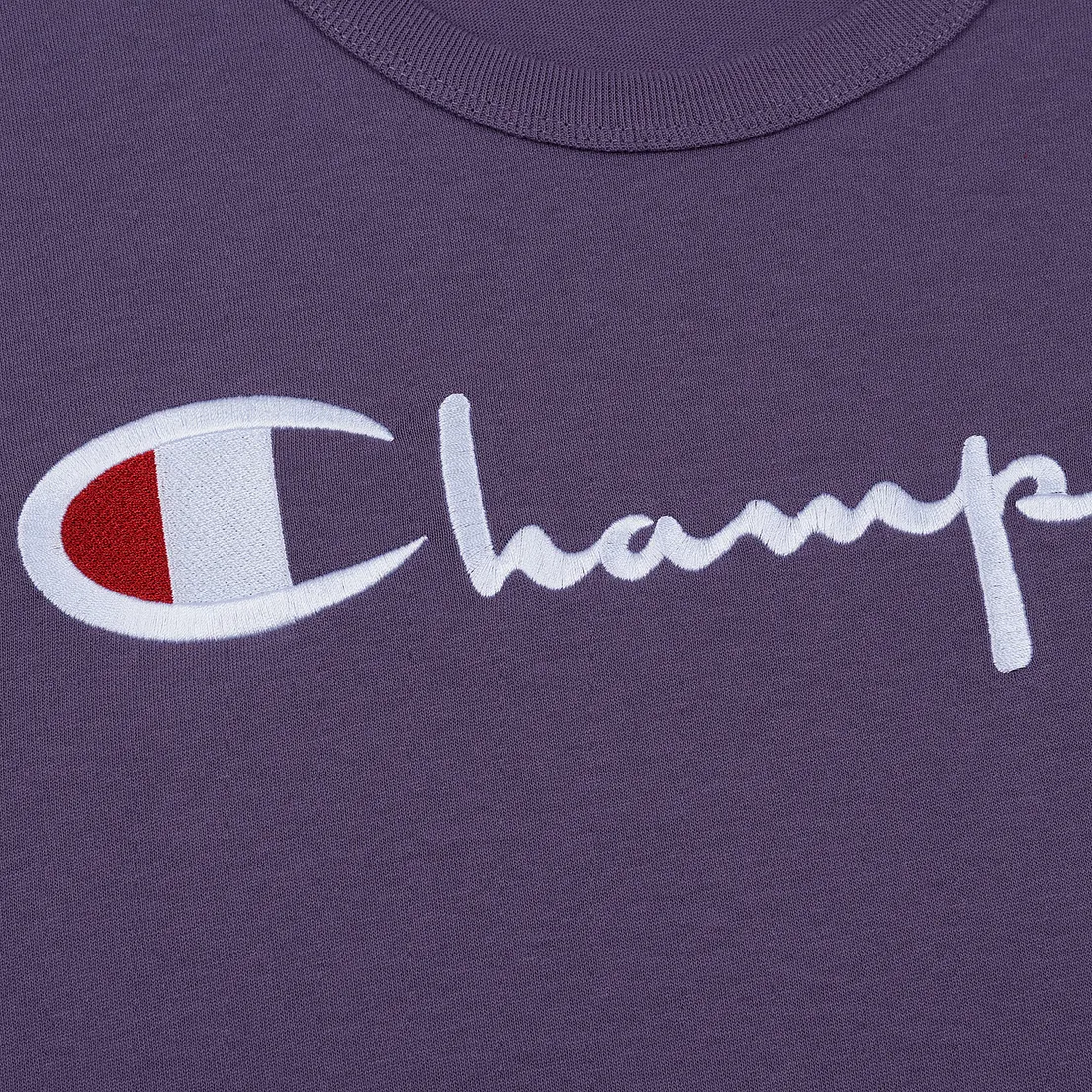 Champion Reverse Weave Мужская футболка Classic Crew Neck Script Logo