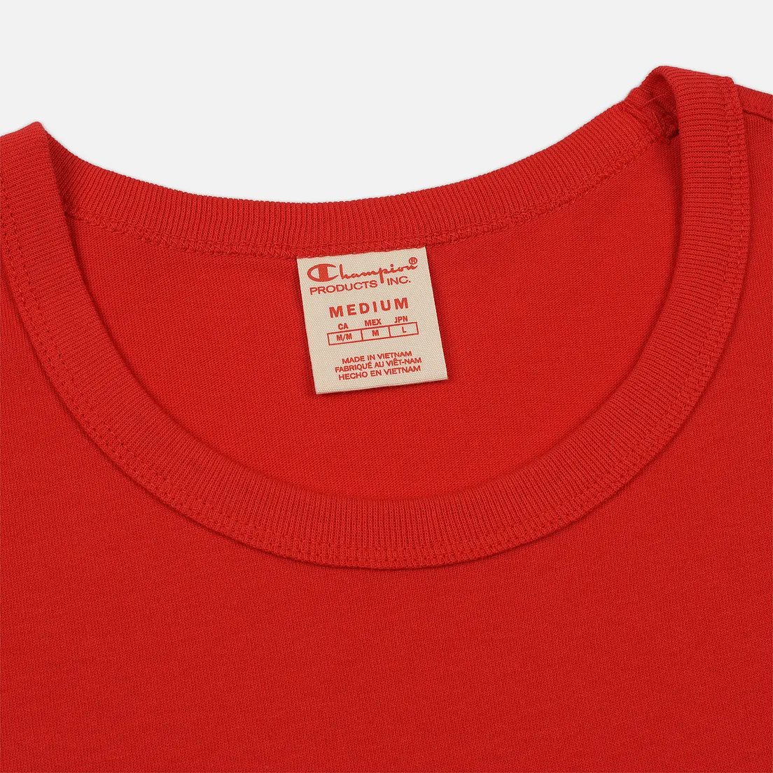 Champion Reverse Weave Мужская футболка Classic Crew Neck Script Logo