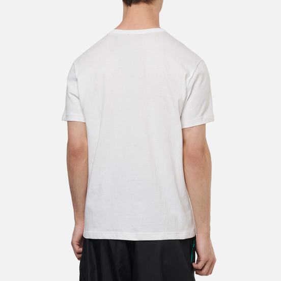 Мужская футболка Champion Reverse Weave Classic Crew Neck Script Logo White