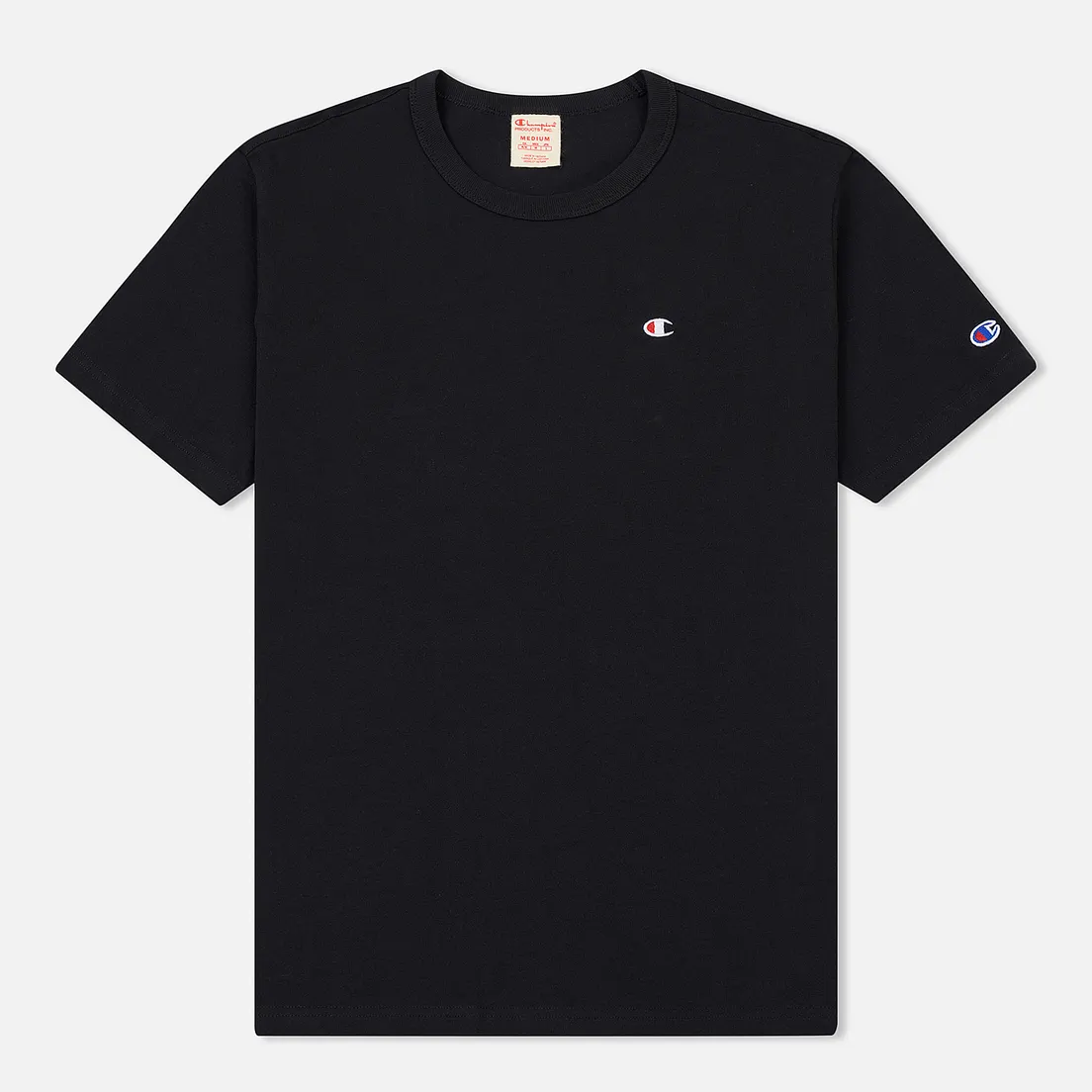 Champion Reverse Weave Мужская футболка Crew Neck Back Script Logo