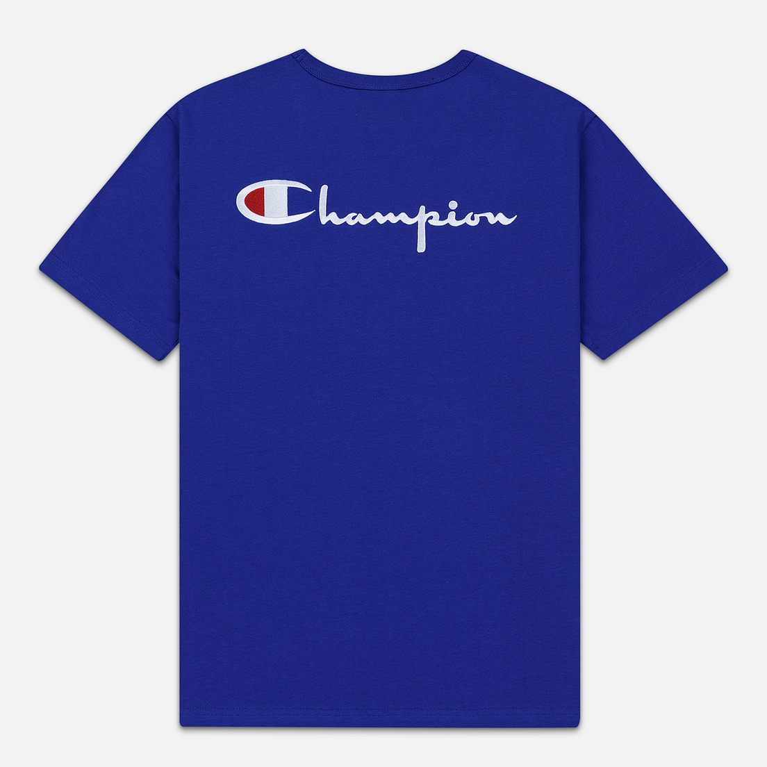 Champion Reverse Weave Мужская футболка Crew Neck Back Script Logo