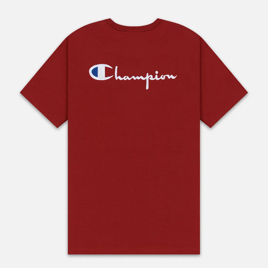 Champion Reverse Weave Мужская футболка Crew Neck Back Script Logo