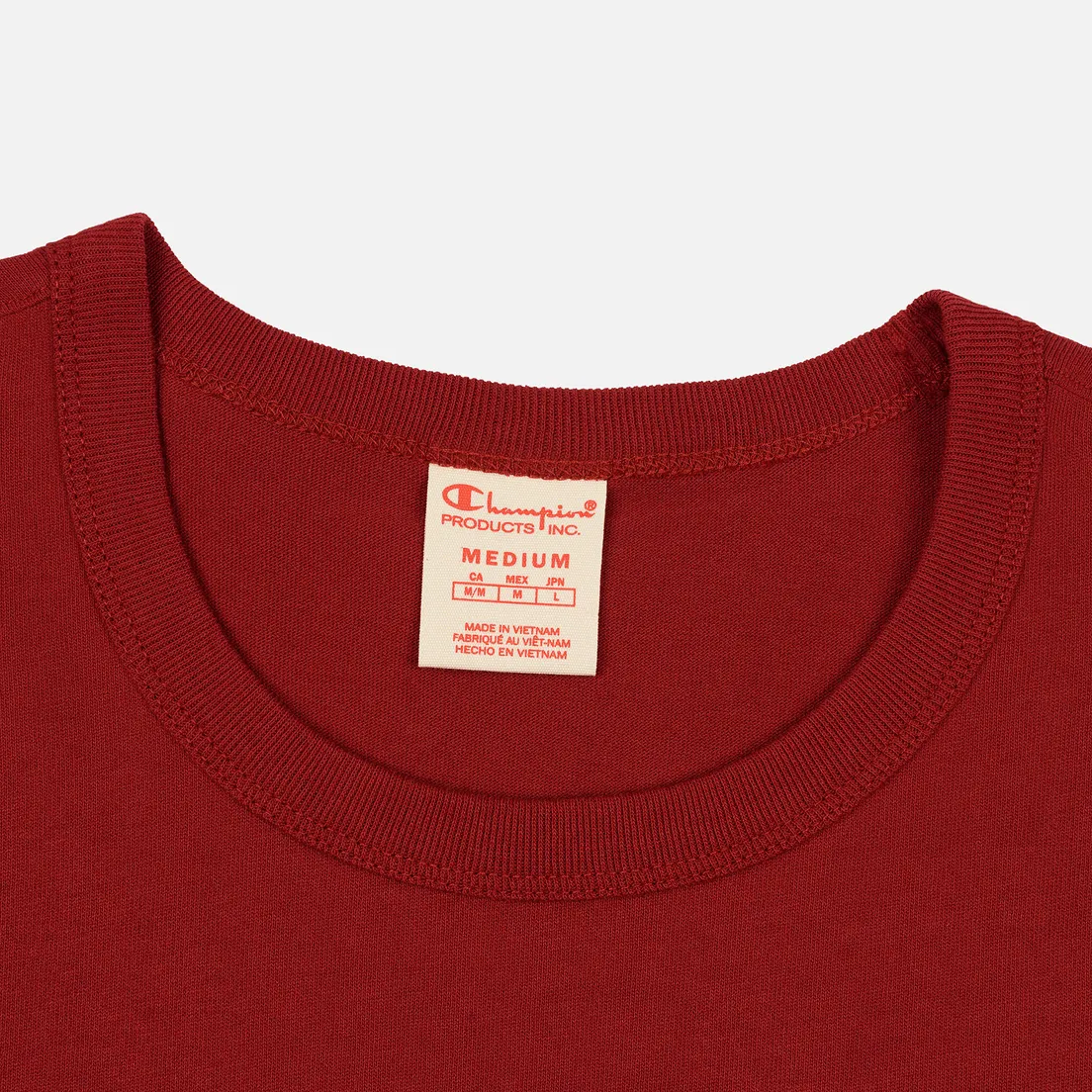 Champion Reverse Weave Мужская футболка Crew Neck Back Script Logo