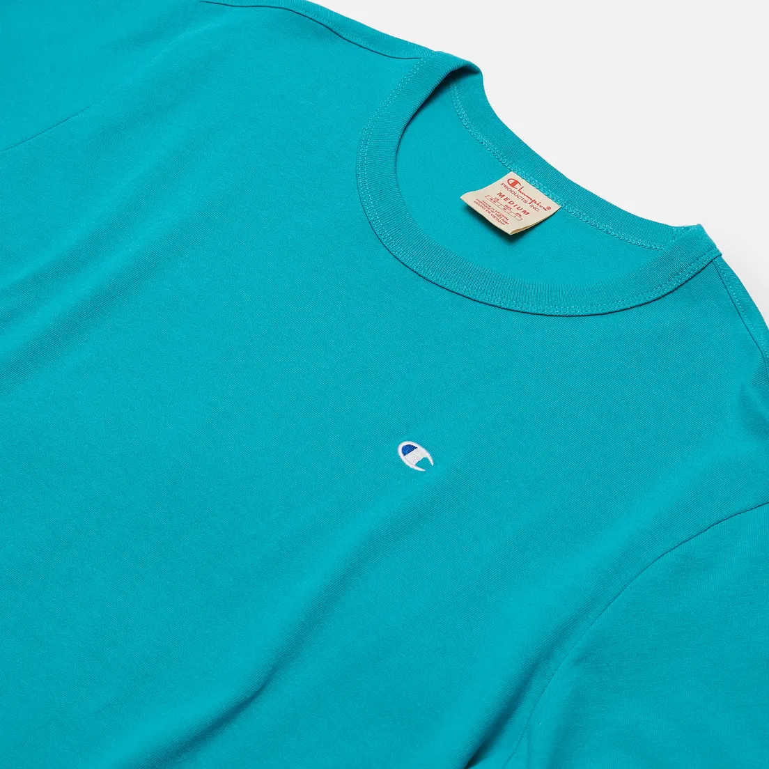 Champion Reverse Weave Мужская футболка Logo Chest & Sleeve Crew Neck