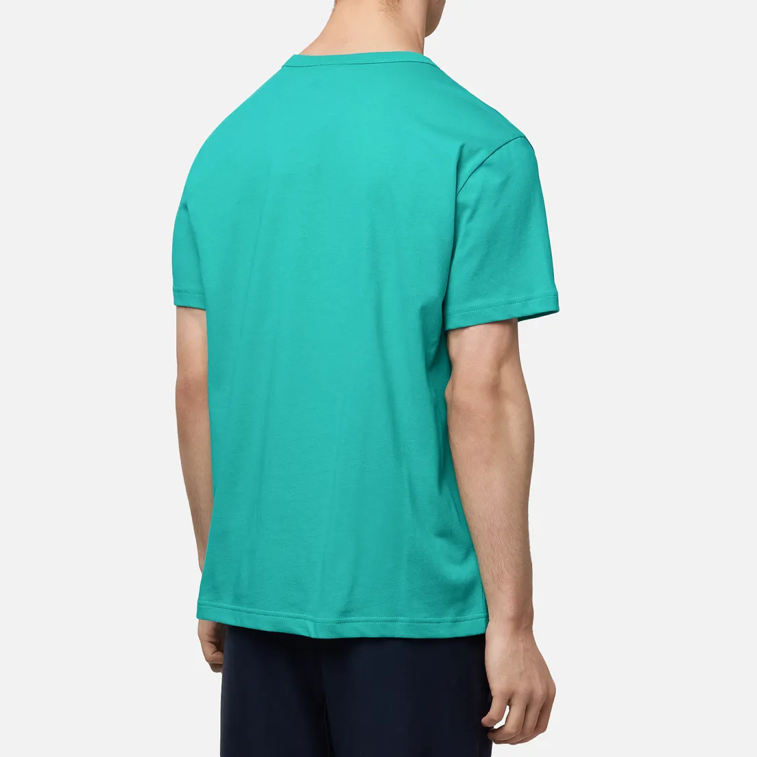 Champion Reverse Weave Мужская футболка Logo Chest & Sleeve Crew Neck