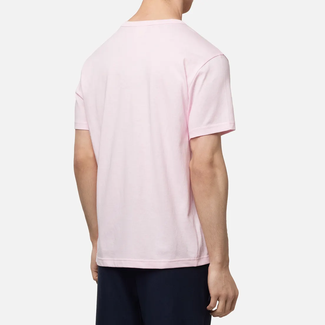 Champion Reverse Weave Мужская футболка Logo Chest & Sleeve Crew Neck