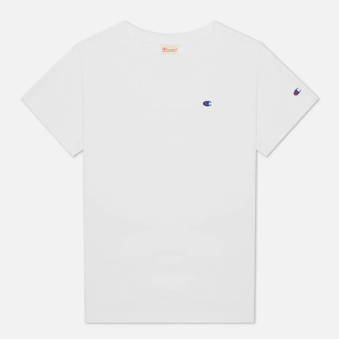 Champion Reverse Weave Мужская футболка Logo Chest & Sleeve Crew Neck