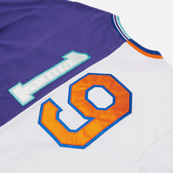 Мужская футболка Champion Reverse Weave Nbmix Crew Neck White/Purple