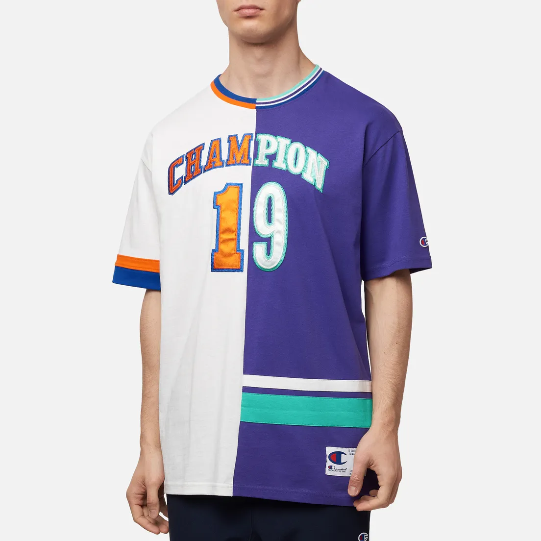 Champion Reverse Weave Мужская футболка Nbmix Crew Neck