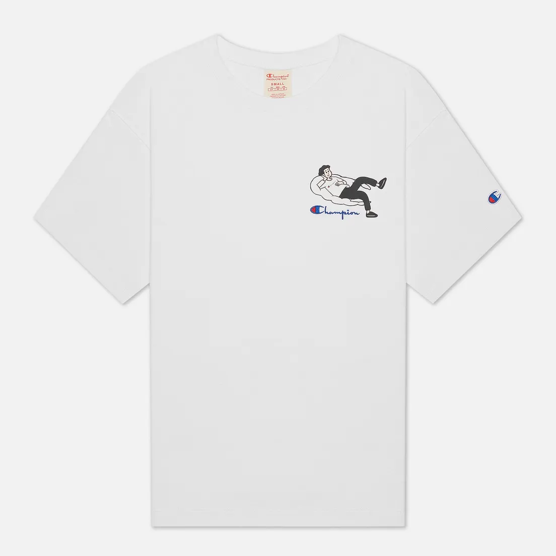 Champion Reverse Weave Мужская футболка Reclining Character