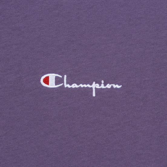 Мужская футболка Champion Reverse Weave Small Script Logo Mulled Grape