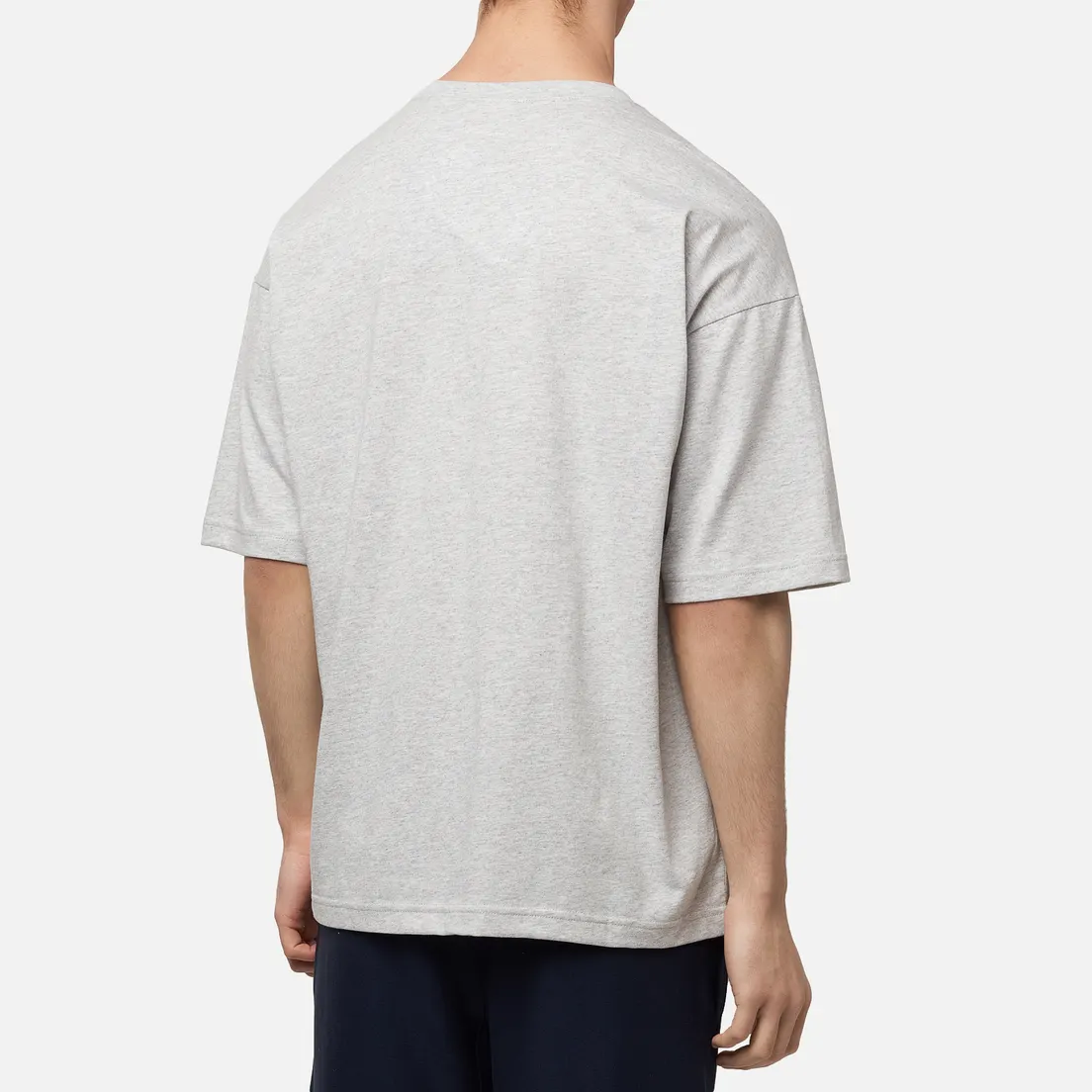 Champion Reverse Weave Мужская футболка Small Script Logo Muscle Fit