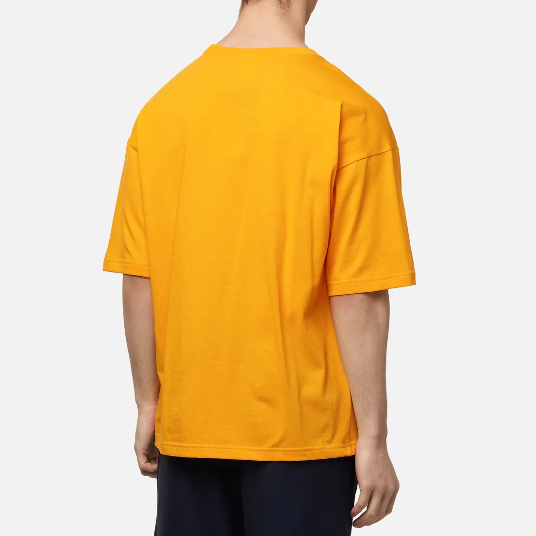 Champion Reverse Weave Мужская футболка Small Script Logo Muscle Fit