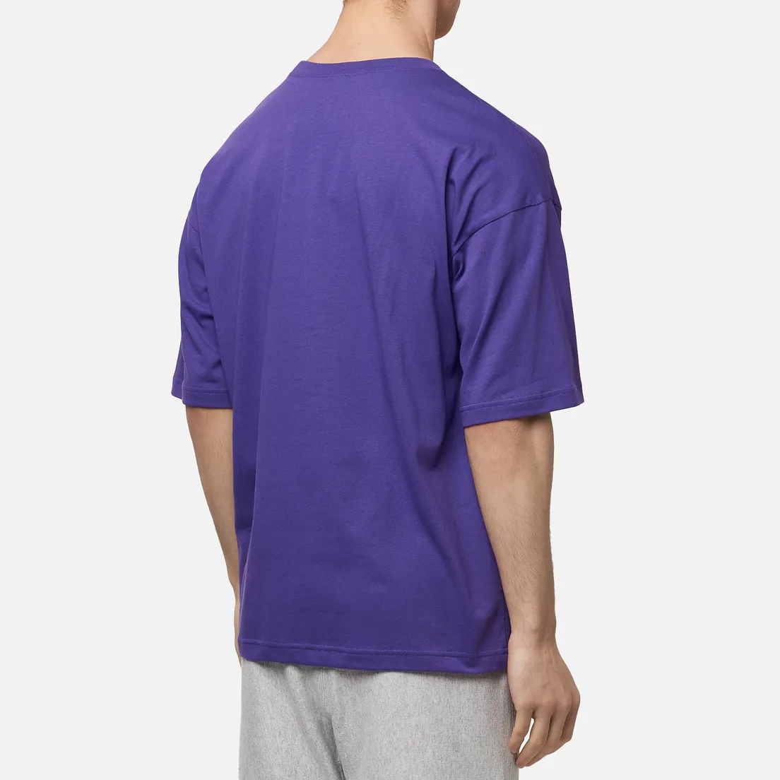 Champion Reverse Weave Мужская футболка Small Script Logo Muscle Fit