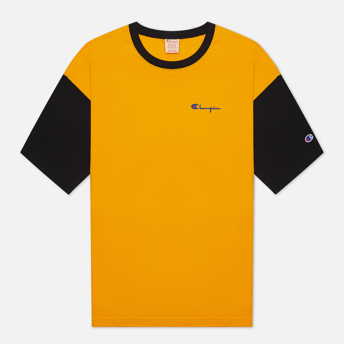 Champion Reverse Weave Мужская футболка Small Script & Logo Sleeve Bicolor