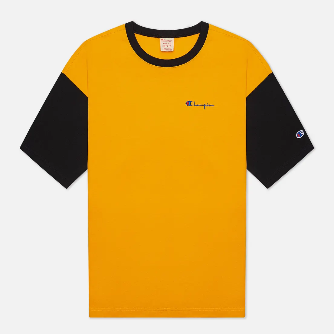 Champion Reverse Weave Мужская футболка Small Script & Logo Sleeve Bicolor