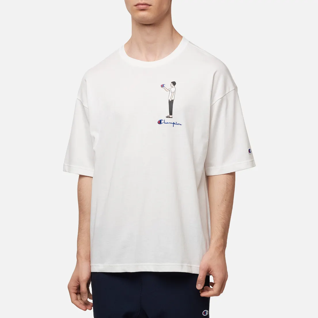 Champion Reverse Weave Мужская футболка Standing Character