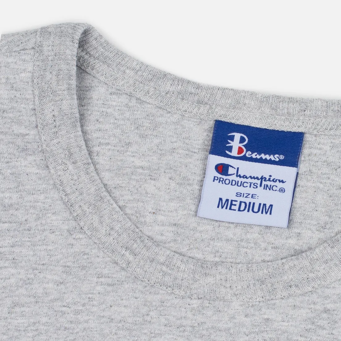 Champion Reverse Weave Мужская футболка x Beams Vertical Zip