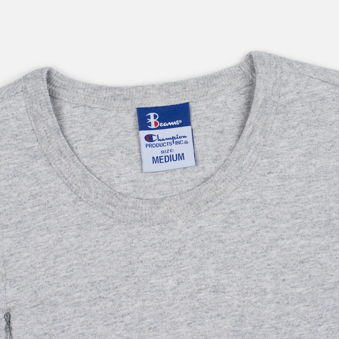 Champion Reverse Weave Мужская футболка x Beams Vertical Zip