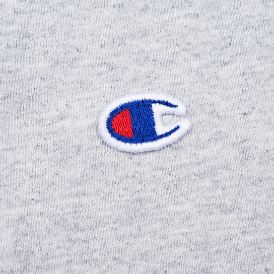 Мужская футболка Champion Reverse Weave x Beams Vertical Zip Grey Marl
