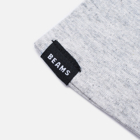 Мужская футболка Champion Reverse Weave x Beams Vertical Zip Grey Marl