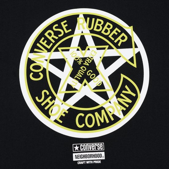 Мужская футболка Converse x Neighborhood Black