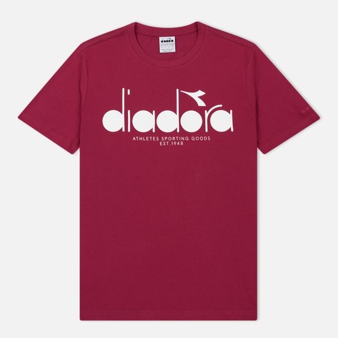 Мужская футболка Diadora SS BL Anemone/Optical White