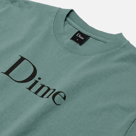 Мужская футболка Dime Dime Classic Logo Atlantic Green