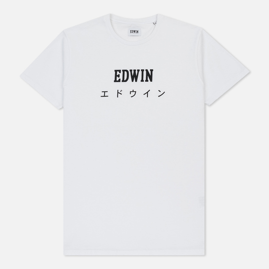 Мужская футболка Edwin Edwin Japan White