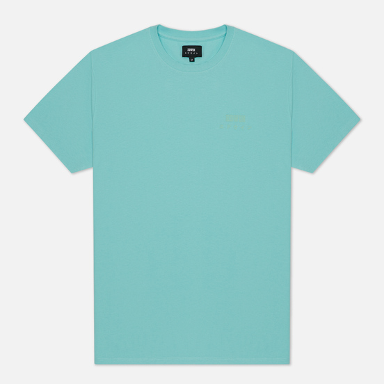 Мужская футболка Edwin Edwin Logo Chest Angel Blue Garment Washed