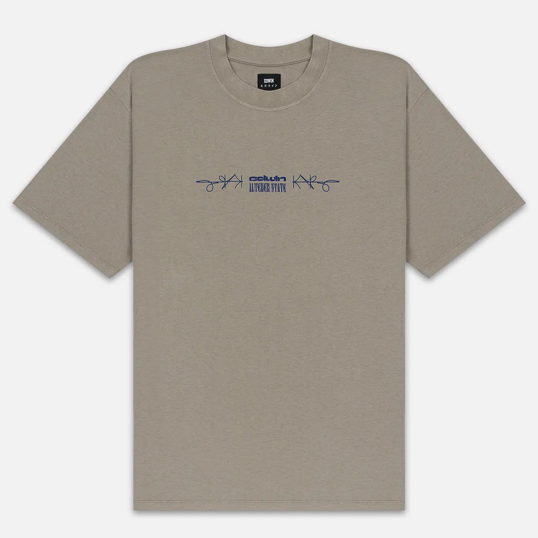 Edwin Мужская футболка Hazy Dreams III Garment Dyed Faded Out