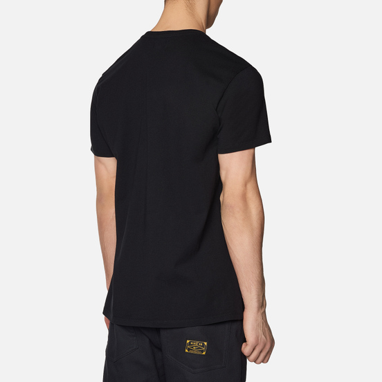 Мужская футболка Edwin Japanese Sun Black Garment Washed