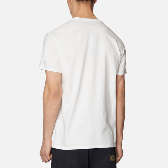 Мужская футболка Edwin Japanese Sun White Garment Washed