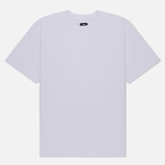Мужская футболка Edwin Katakana Embroidery White