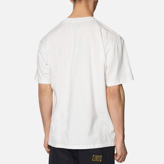 Мужская футболка Edwin Katakana Embroidery White