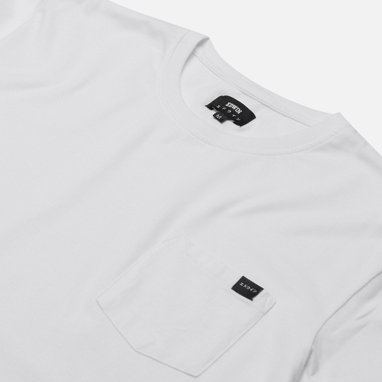 Мужская футболка Edwin Pocket White Garment Washed