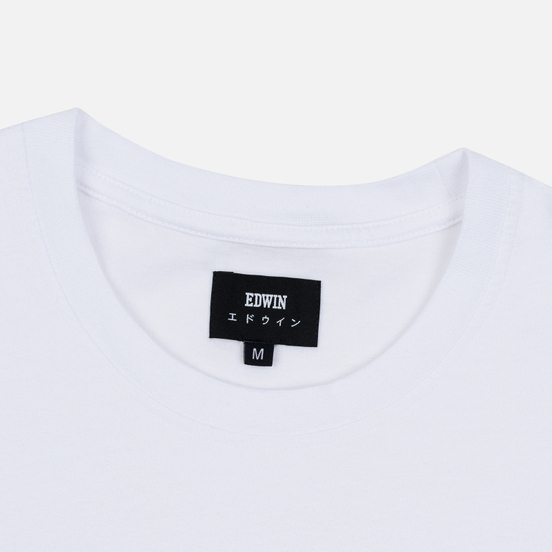 Мужская футболка Edwin Shuin Garment Wash White