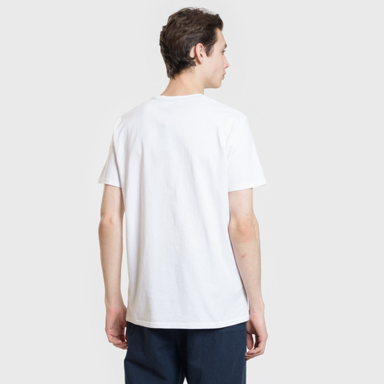 Мужская футболка Edwin Signboard White Garment Washed