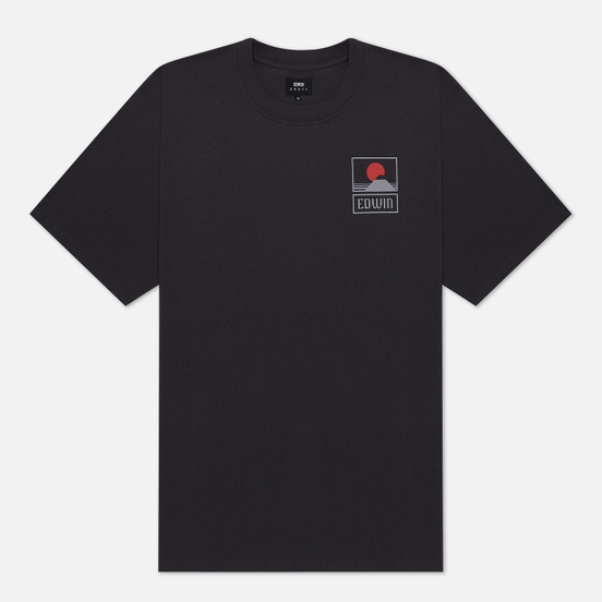 Мужская футболка Edwin Sunset On Mount Fuji Ebony Garment Wash