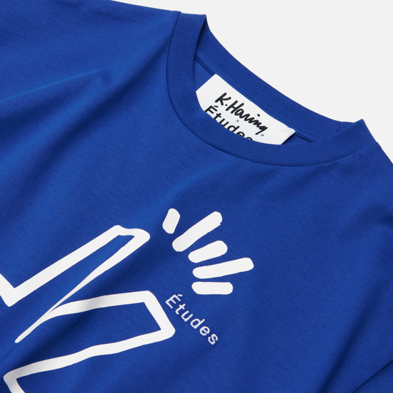 Мужская футболка Etudes х Keith Haring Wonder Blue