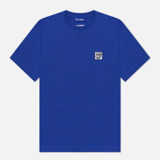 Мужская футболка Etudes х Keith Haring Wonder Patch Blue