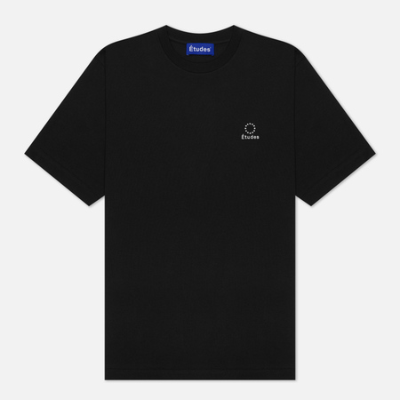 Мужская футболка Etudes Wonder Logo, цвет чёрный, размер L