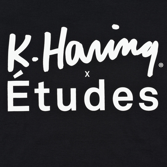 Мужская футболка Etudes x Keith Haring Unity Black