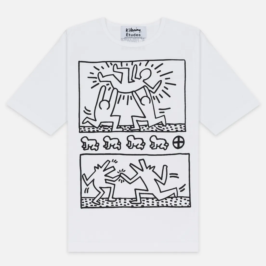 Etudes Мужская футболка x Keith Haring Unity