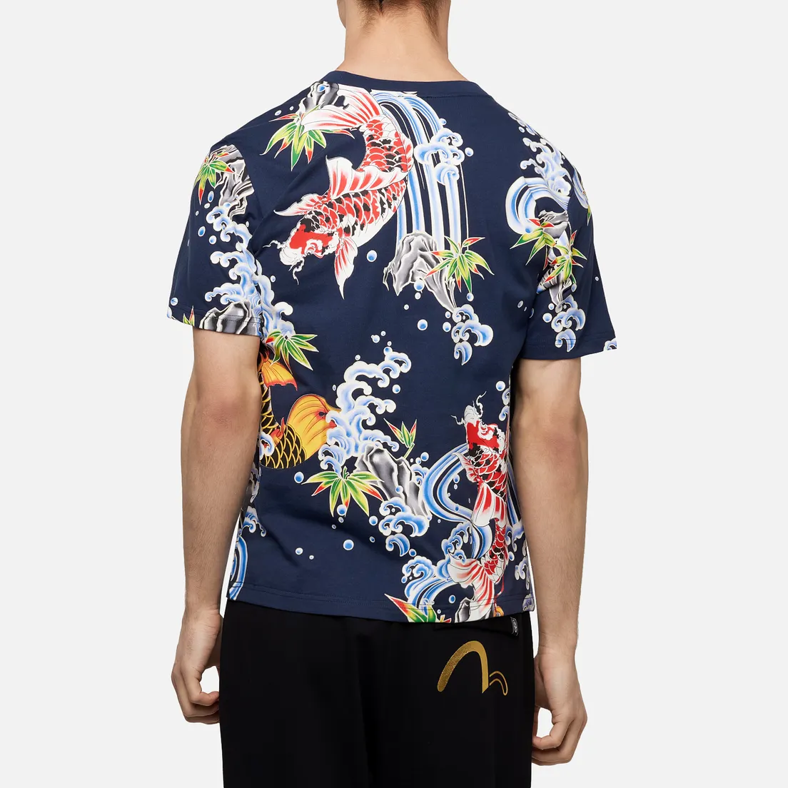 Evisu Мужская футболка All Over Digital Printed