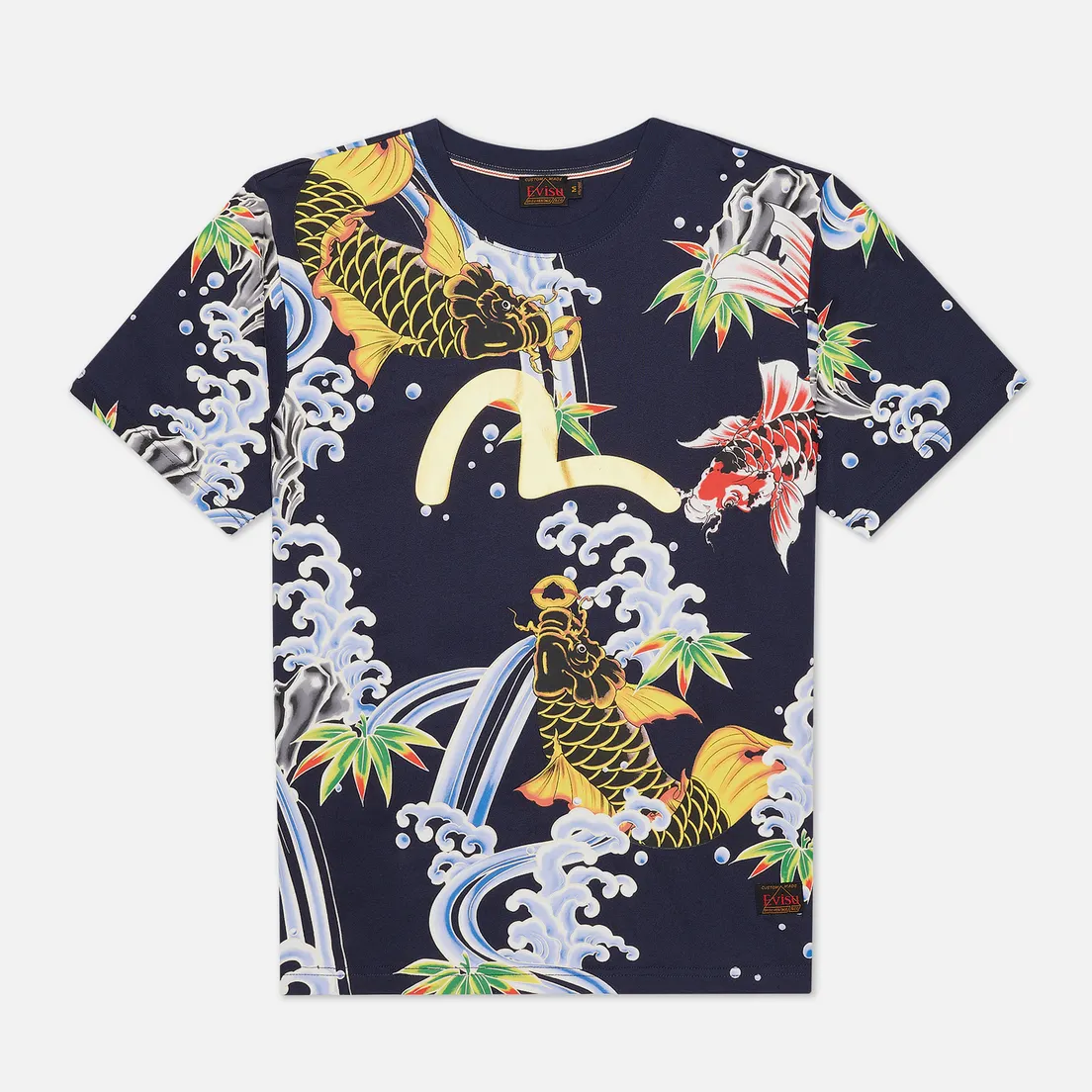 Evisu Мужская футболка All Over Digital Printed