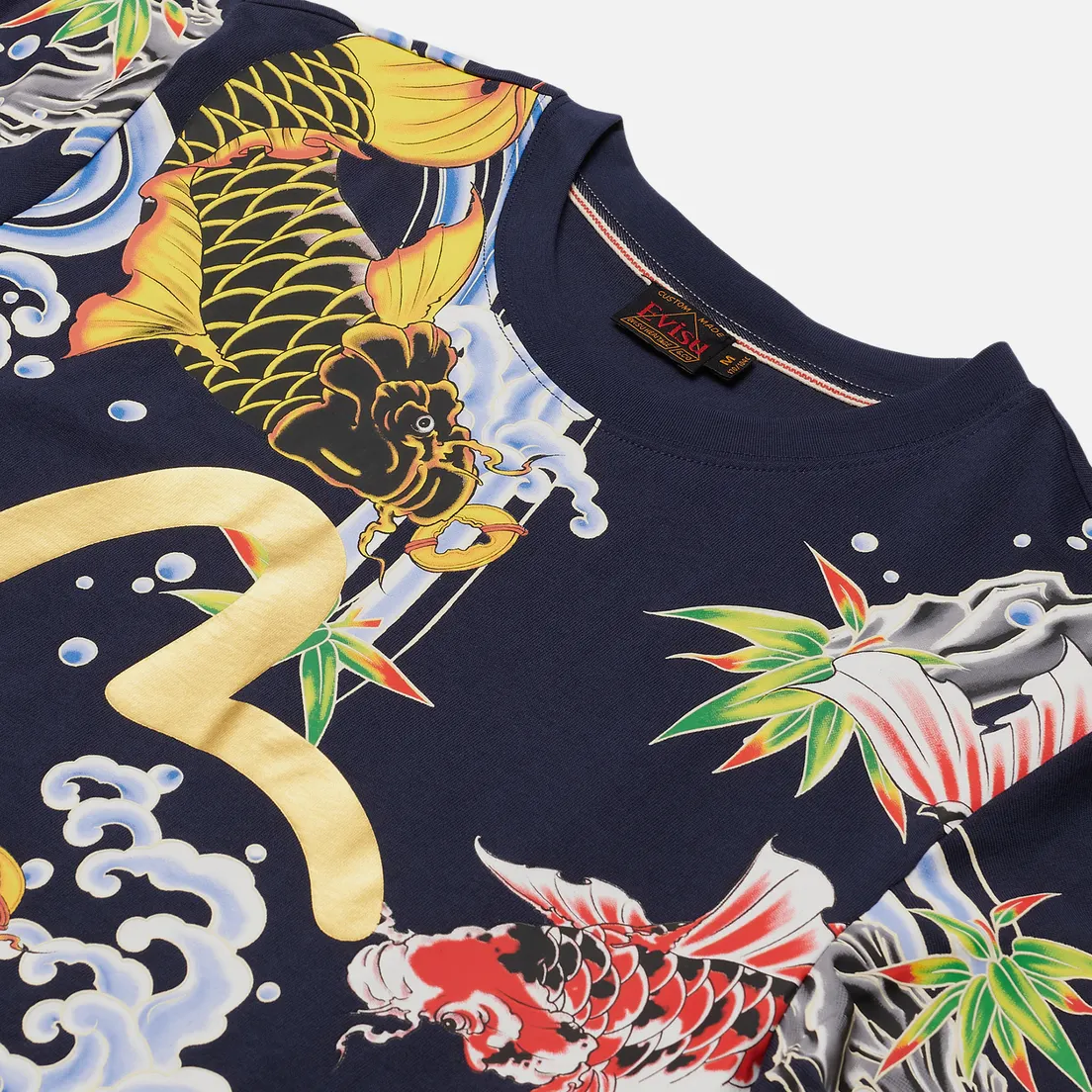 Evisu Мужская футболка All Over Digital Printed